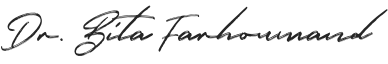 Signature of Doctor Bita Farhoumand